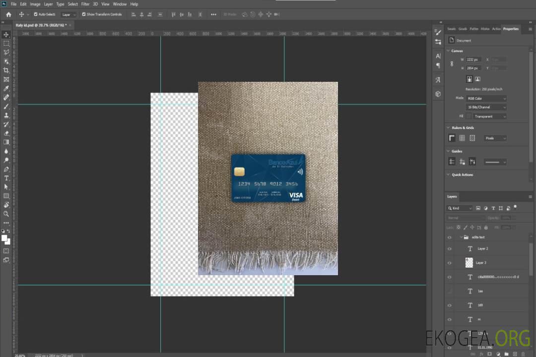 El Salvador Banco Azul de El Salvador carte de débit visa photolook , avant template El Salvador Banco Azul de El Salvador carte de débit visa photolook , avant template